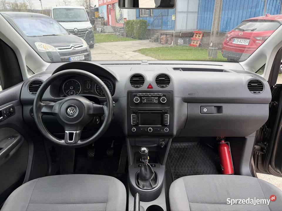 Piękny Vw Caddy bezwypadkowy gniazdo AUX małopolskie Nowy Sącz