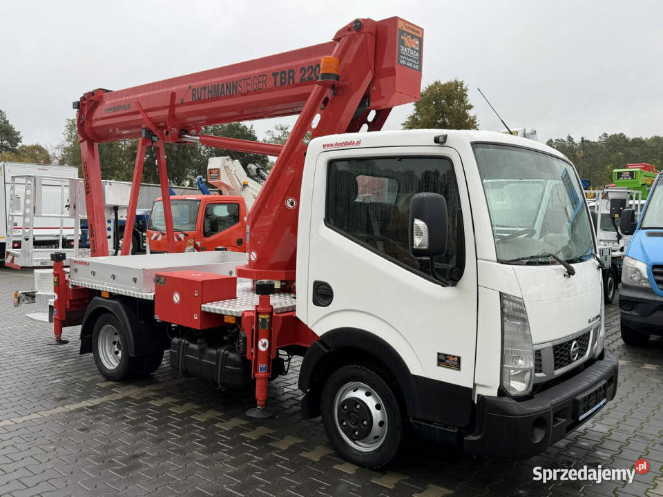 Nissan Cabstar Podnośnik Koszowy 22m RUTHMANN Widełki sprzedam