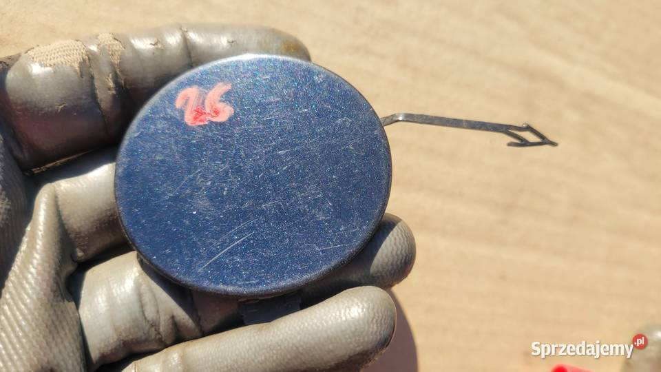 Audi A6 C7 LIFT 1418 ZAŚLEPKA HAKA ZDERZAK PRZÓD śląskie