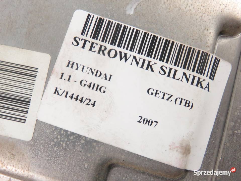 STEROWNIK HYUNDAI GETZ 11 SOHC 12V 67 G4HG