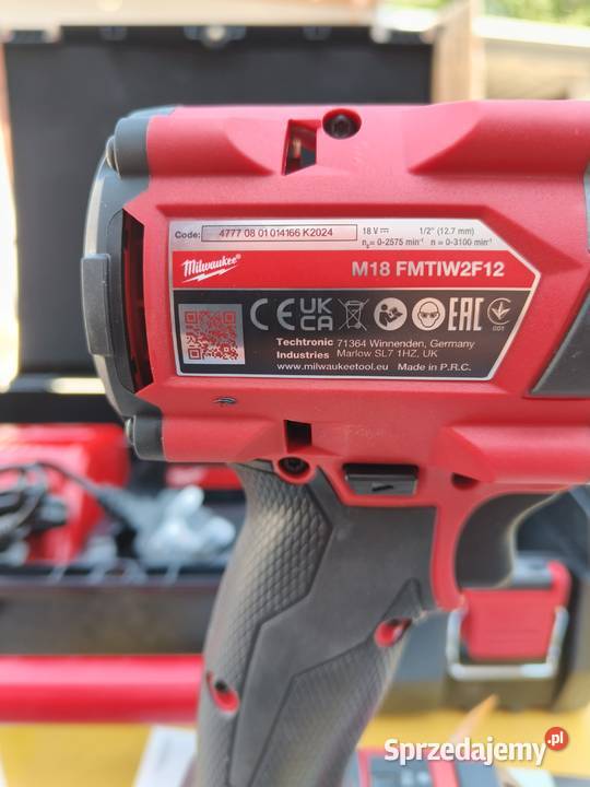 Milwaukee Klucz udarowy 18V 12 M18 FMTIW2F12 2x Zagórowa