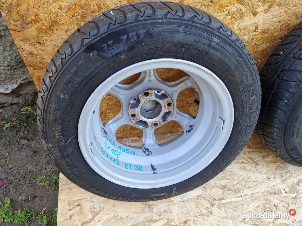 FELGI ALUMINIOWE RIAL ET38 6Jx15 4X108 OPONY Opony i felgi Słowikowo