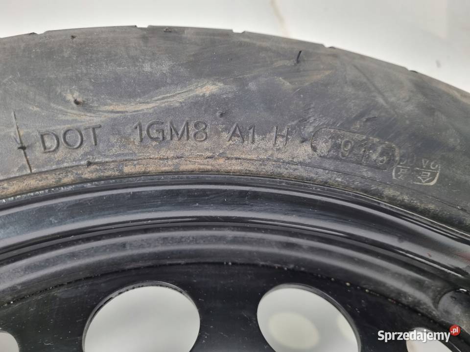KOŁO DOJAZDOWE Audi A4 B8 A5 8T dojazdówka 12570 Chełm
