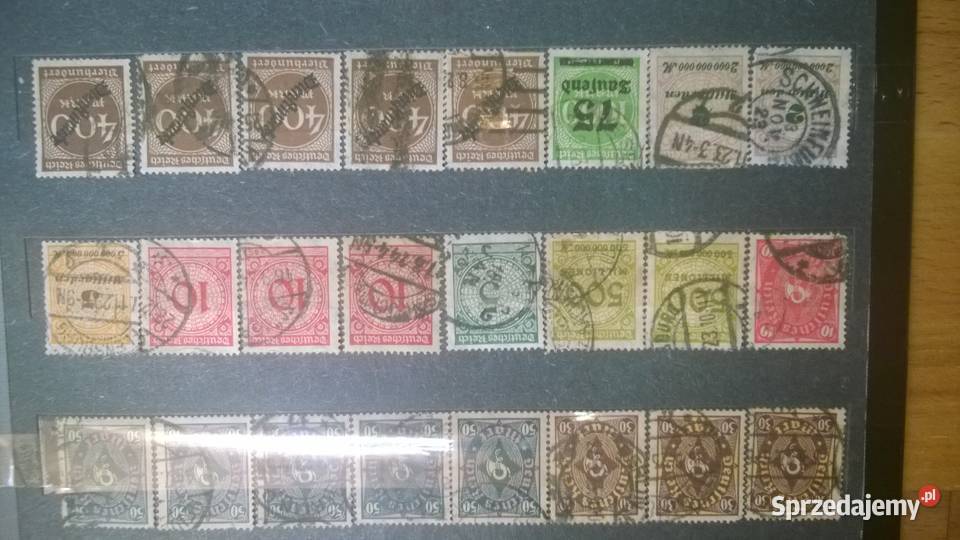 znaczki NIEMCY zestaw 88 stemplowane 112 Warszawa