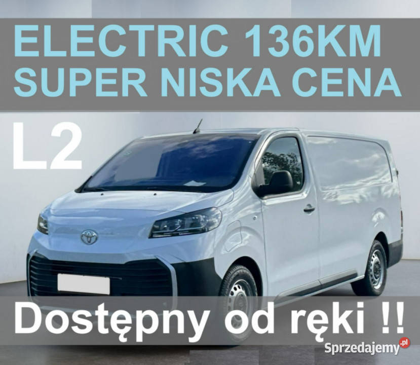 Toyota ProAce Electric 136 Life Super Niska automatyczna Szczecinek
