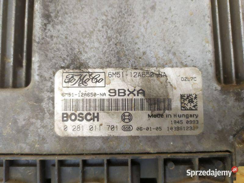 STEROWNIK SILNIKA 9BXA FORD 6M5112A650NA Gliwice