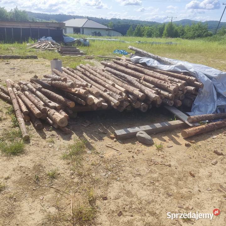 Stemple na budowę Drewno konstrukcyjne Zagórz