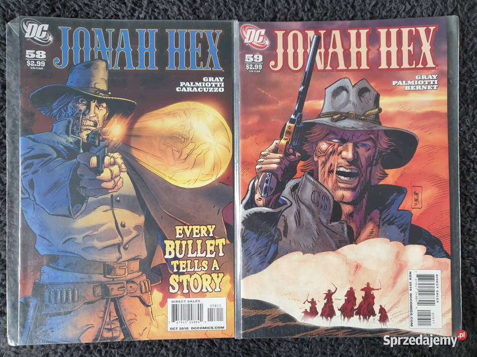 Jonah Hex zestaw 20 komiksów USA DC Amerykańskie Gdynia