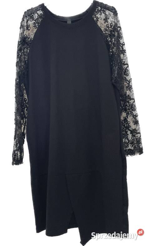 sukienka bawełniana z pięknymi rękawami z Spódnice i sukienki Bytom sprzedam