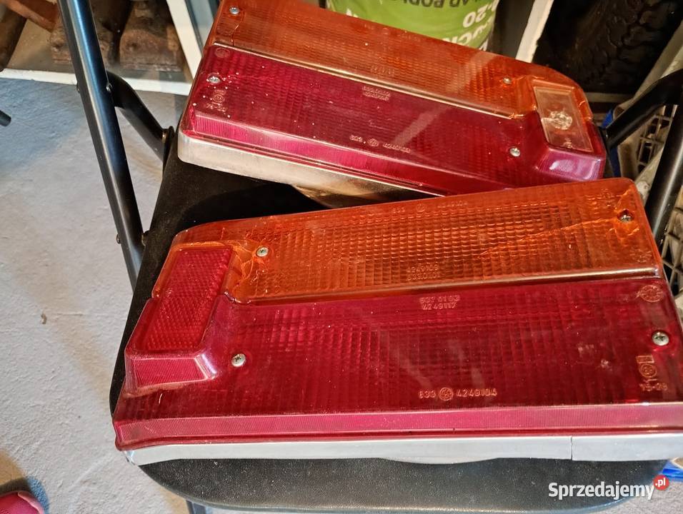 Lampy chrom fiat125 PRL Bydgoszcz