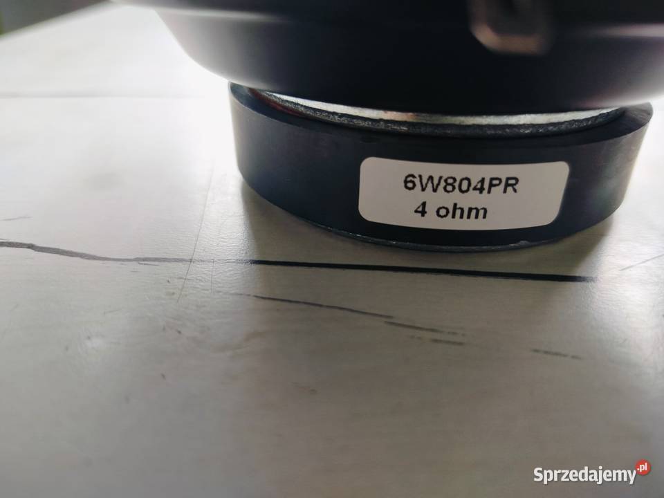 Dwa Głośniki niskotonowe 16 65 6W804PR4ohm Mińsk Mazowiecki