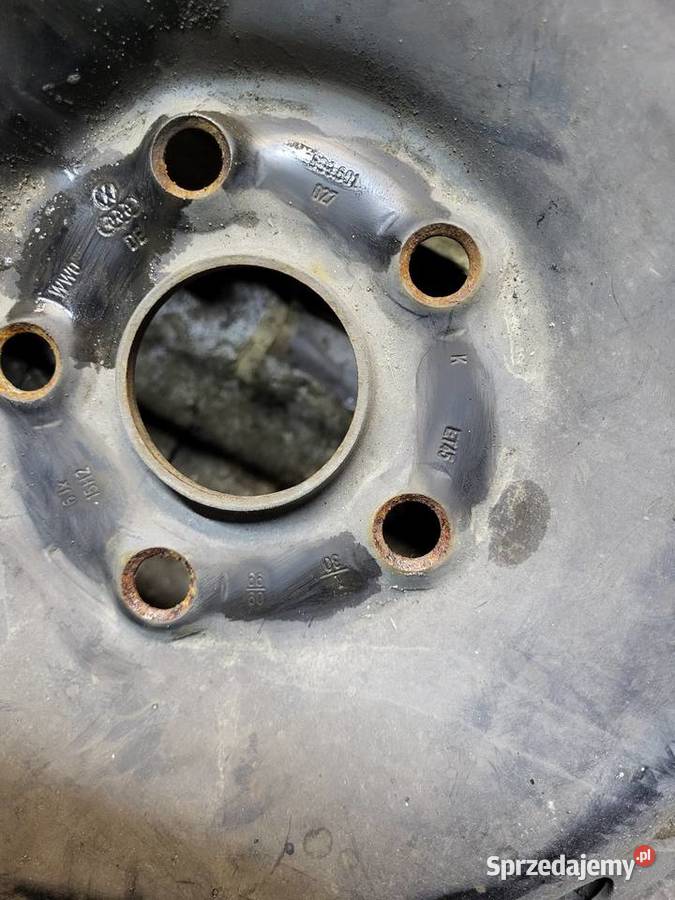 Felgi stalowe 5x112 Volkswagen Passat audi a6 c5 Średnica 15" mazowieckie Pułtusk