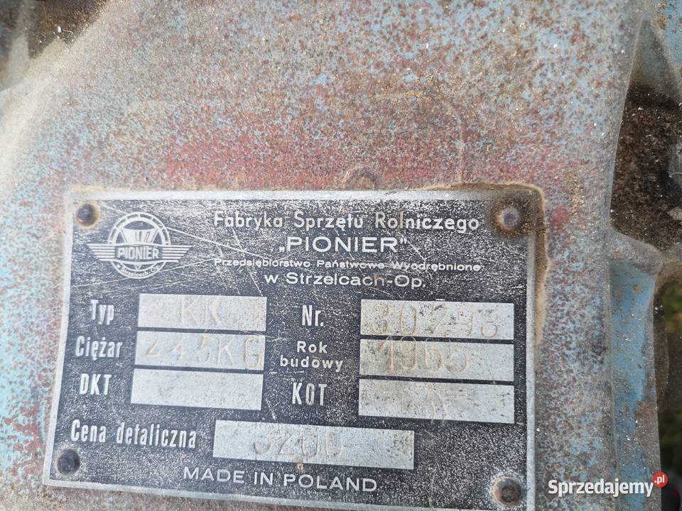 Kopaczka do ziemniaków PIONIER dolnośląskie sprzedam