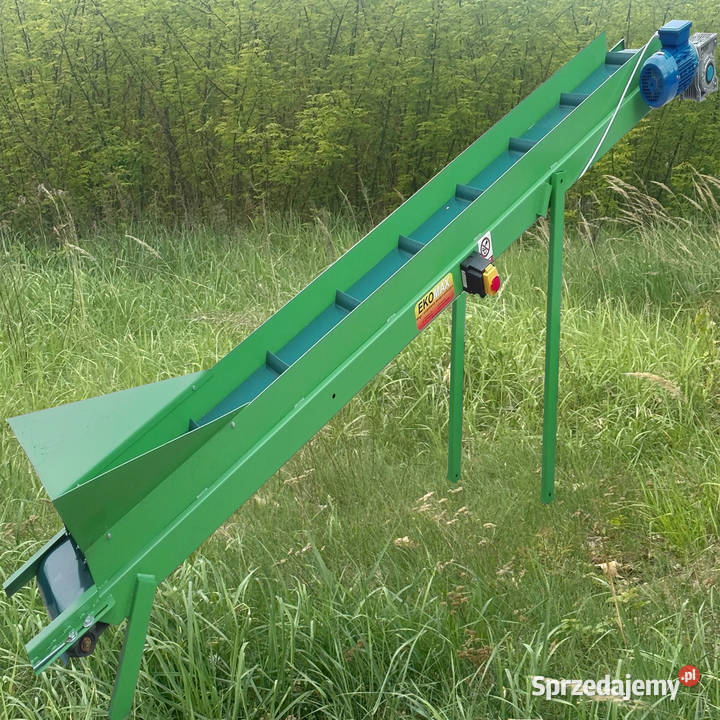 PRZENOŚNIK TAŚMOWY 4m x 05m TAŚMOCIĄG Różne Złotów