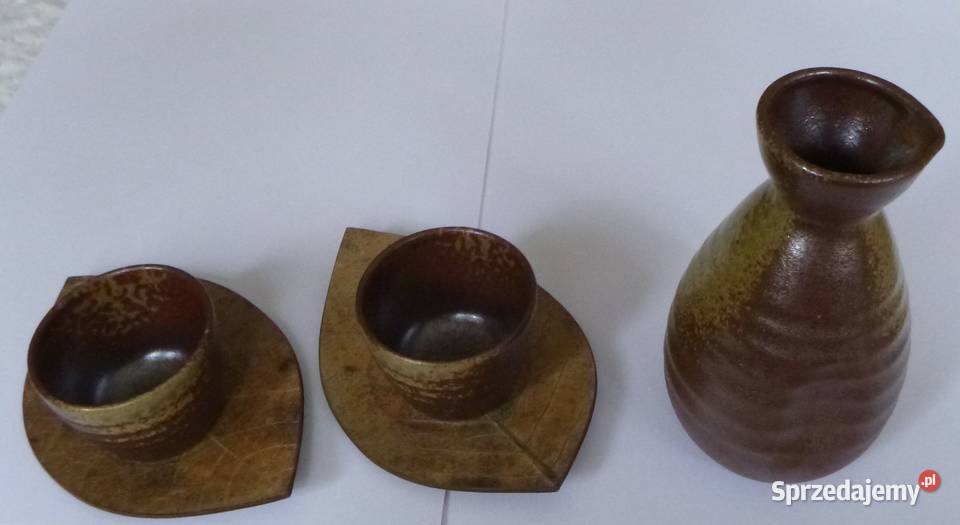 Zestaw do sake karafka i 2 czarki Warszawa