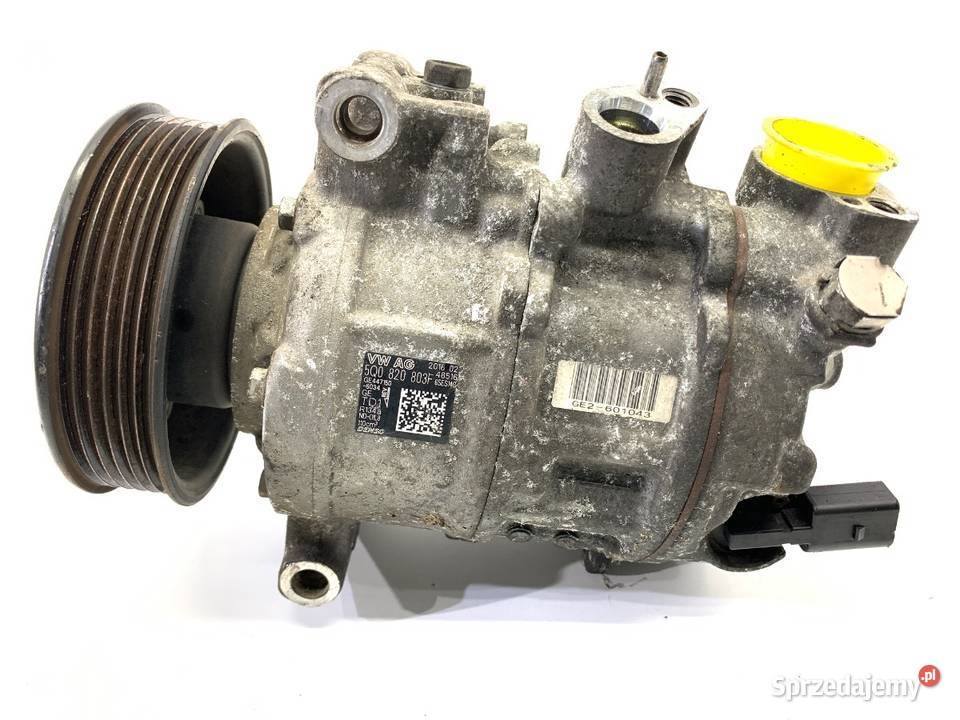 SPRĘŻARKA KLIMATYZACJI VW GOLF VII 5Q0820803E 16 osobowe