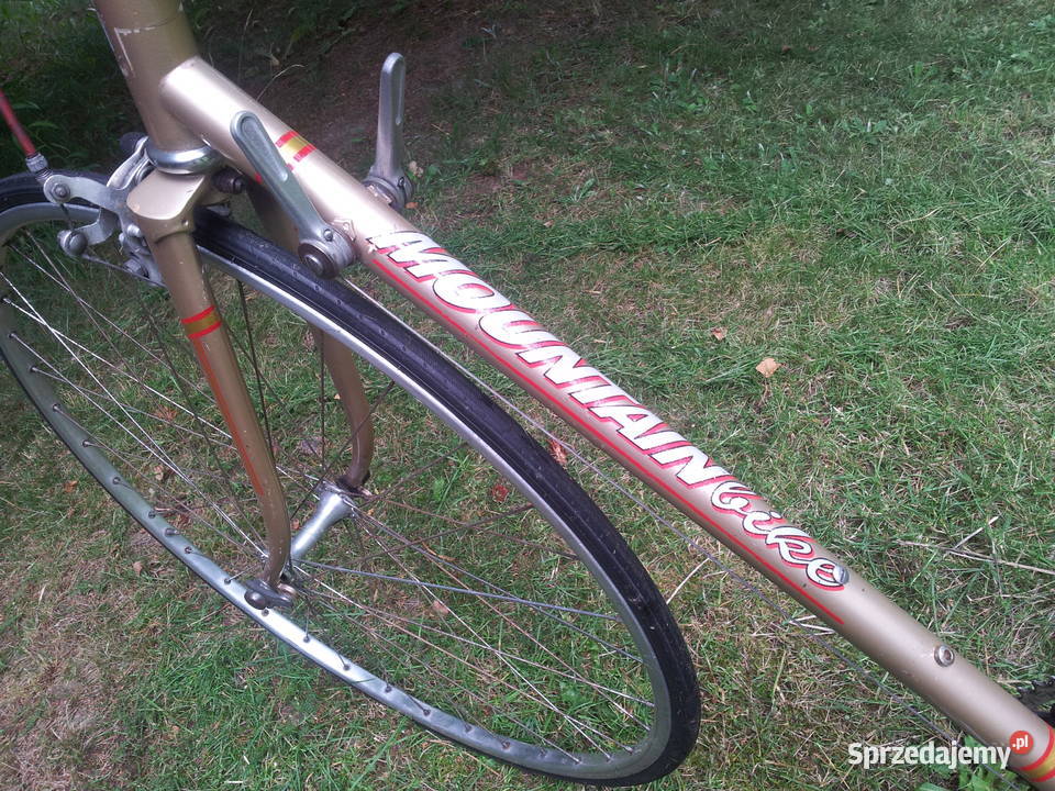 stary zabytkowy szosowy rower vintage Mountain łódzkie