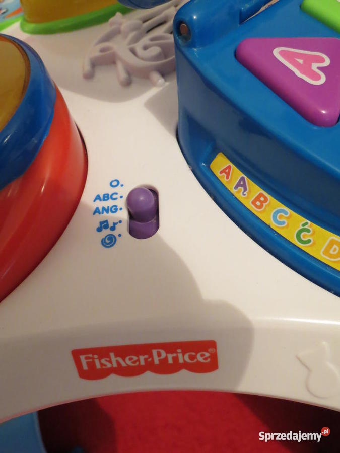 FISHER Interaktywny Stoliczek Dwujęzyczny ANG Edukacyjne Warszawa