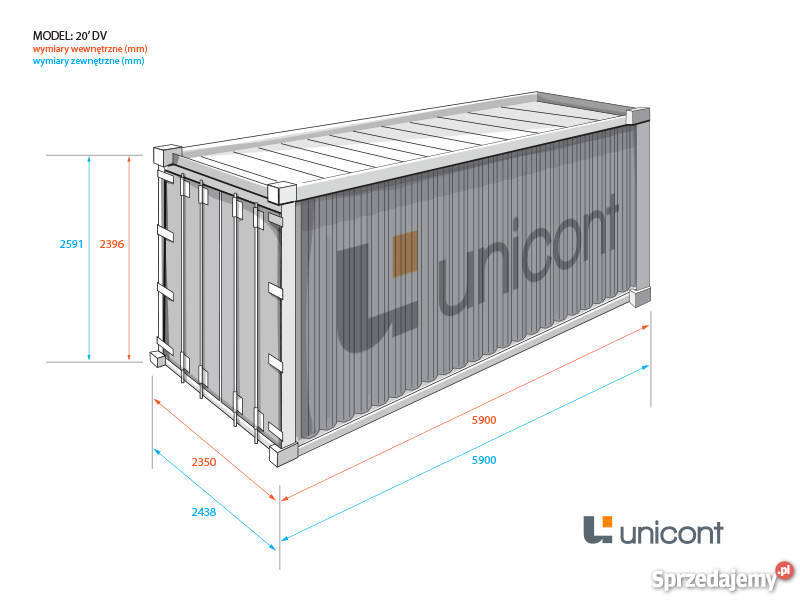 Kontener morski chłodniczy 40HCRF chłodnia Magazynowanie Biznes i Przemysł Wrocław