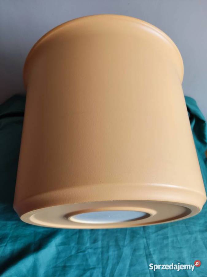 Donica doniczka ceramiczna pomarańczową fi 37 Głuchołazy