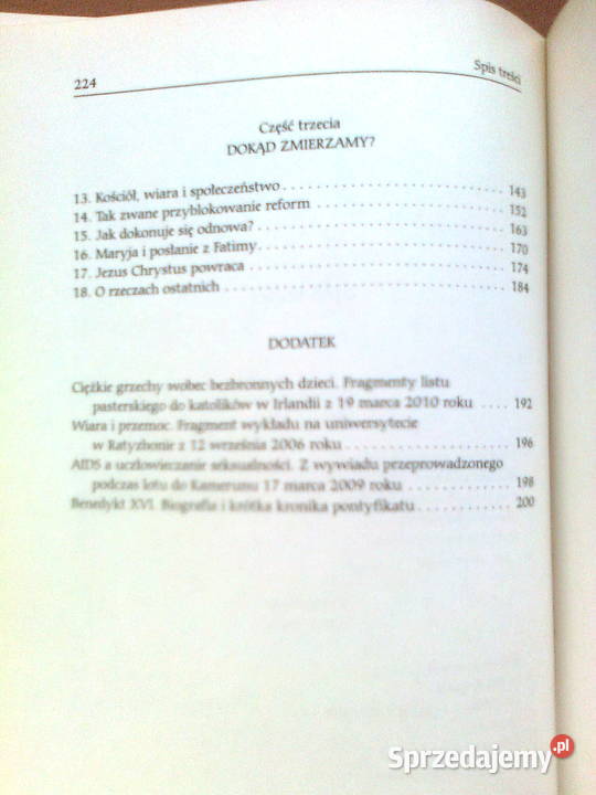Światłość świataWywiad z Benedyktem XVI Peter Warszawa