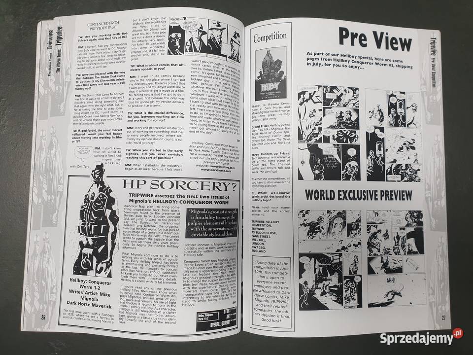 Trip Wire 5 Magazyn Komiksowy Mike Mignola Gdynia