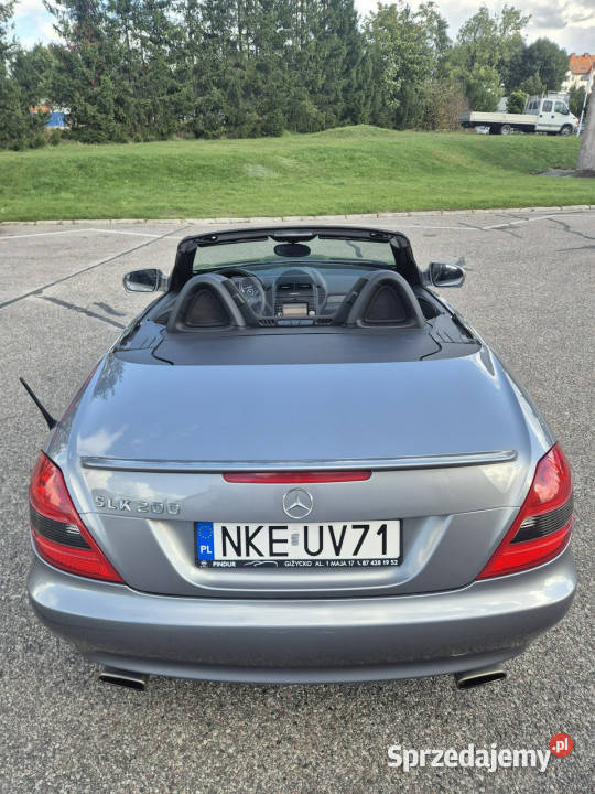 Mercedes SLK 200 MercedesBenz SLK 200 Kompressor nieuszkodzony Mercedes-Benz warmińsko-mazurskie Giżycko