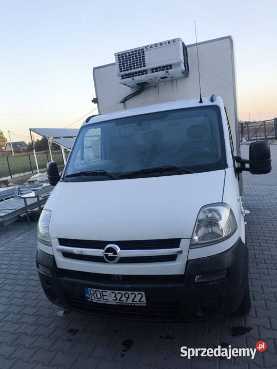 OPEL Movano chłodnia kontener 25 CDTI do 35 t pełny VAT Samochody dostawcze Rudno Dolne