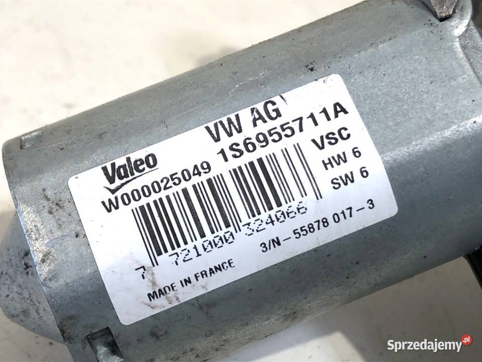 SILNIK WYCIERACZEK TYŁ SKODA CITIGO 1S6955711A