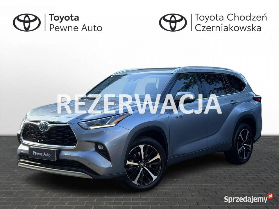Toyota Highlander 25 HSD EXECUTIVE SKYVIEW HEAD asystent pasa ruchu mazowieckie Warszawa