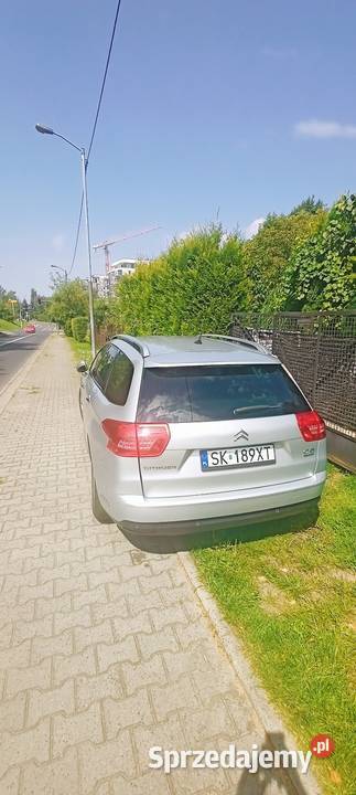 Citroen C5 x7 kombi zadbany 16 Turbo hak kurtyny powietrzne Katowice