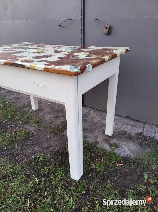 OKAZJA Stół Kuchenny z Szufladą Na Miski z Zabrze sprzedam