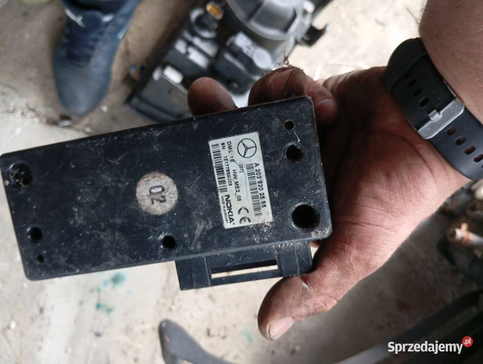 Moduł telefonu Mercedes W203 Nokia Rok produkcji 2003 Łódź