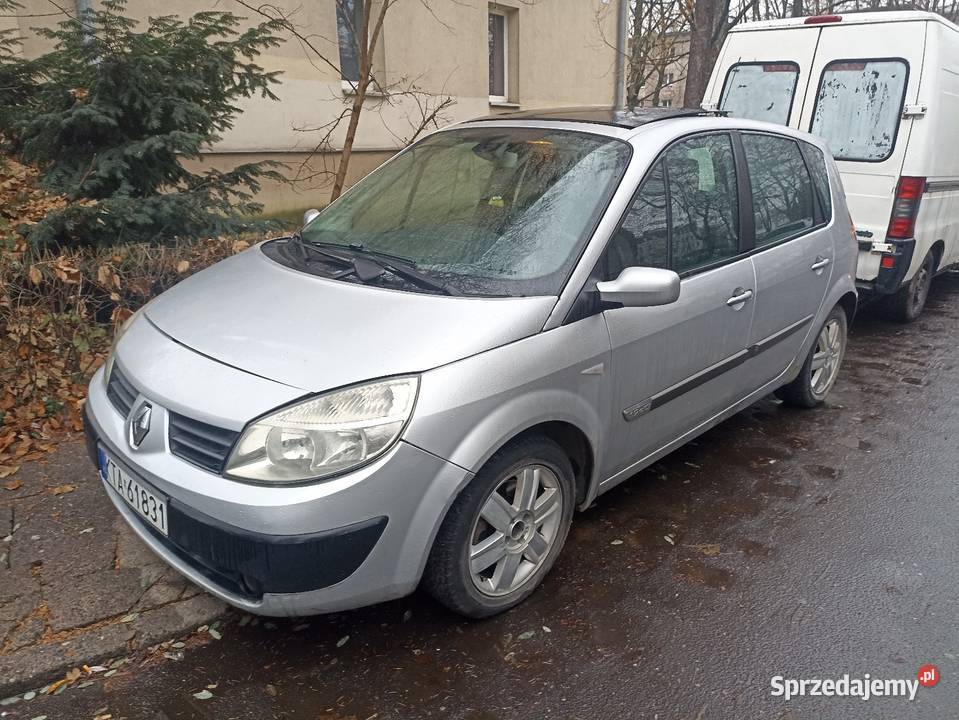 Renault scenic 2 1.9 dCi 120km panorama tempomat