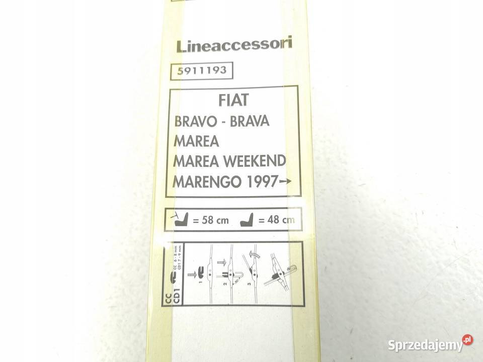 PIÓRA WYCIERACZKI PRZÓD FIAT BRAVA BRAVO MAREA lubelskie