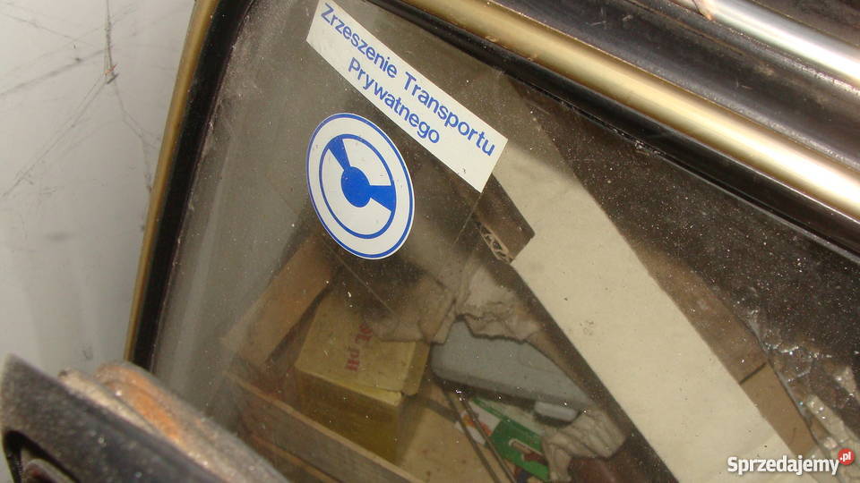 Tylna szyba Fiat 125p Zrzeszenie Transportu osobowe Ryki