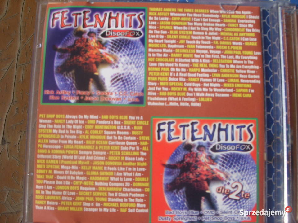 Skladanka 2 CD FETENHITS DISCO FOX 1999 Wołów