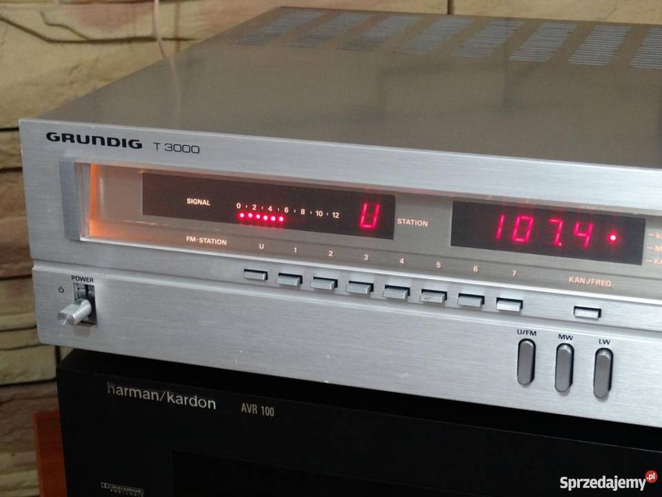 Tuner Grundig T 3000 Vintage WYSYŁKA Jasło