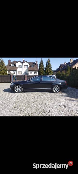 Mercedes S klasa Salon Polska 1 właściciel automatyczna Warszawa