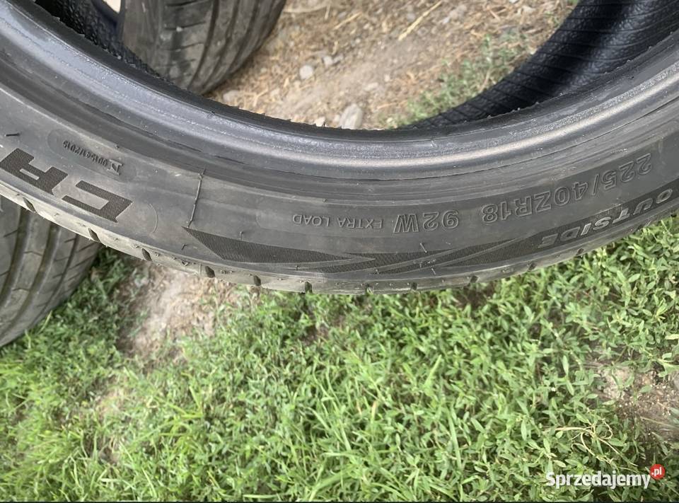 Opony letnie 18 22540 225 lubelskie Wirkowice Drugie