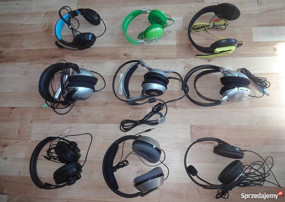 Słuchawki nauszne 18 sztuk Szczecin
