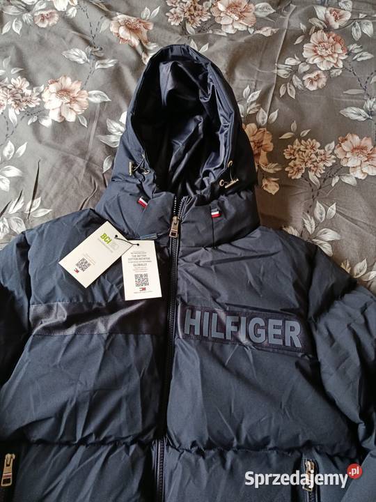 Kurtka zimowa pikowana Tommy Hilfiger granatowa Białystok