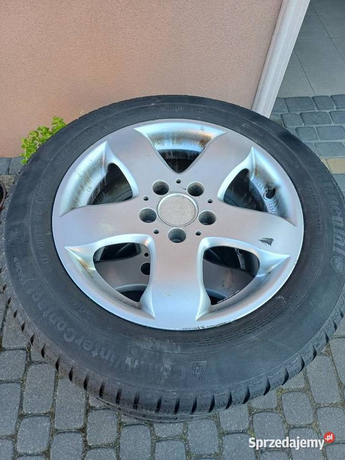 Kola 4 sztuki mercedes zimowe 16 aluminiowe Sępólno Krajeńskie sprzedam
