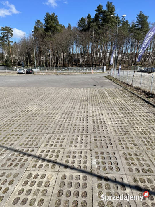 Plac 500 mkw parkingowy składowy Straszyn