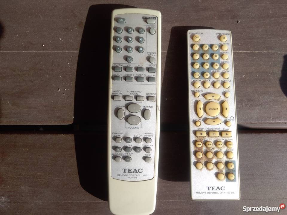 Amplituner TEAC AG8850 DVD TEAC DV3800VK Amplitunery Szczerców sprzedam