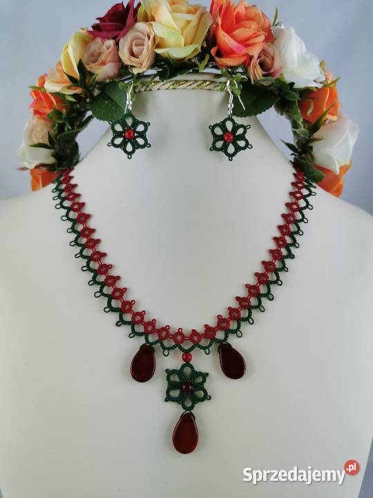 Biżuteria frywolitkowa