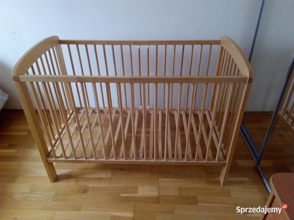 Łóżeczko drewniane bukowe dzieci dziecięce AMAL mazowieckie Płońsk