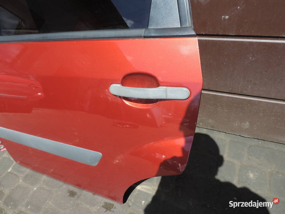 DRZWI LEWY TYŁ FORD FIESTA MK6 FL 5D KOLOR T5