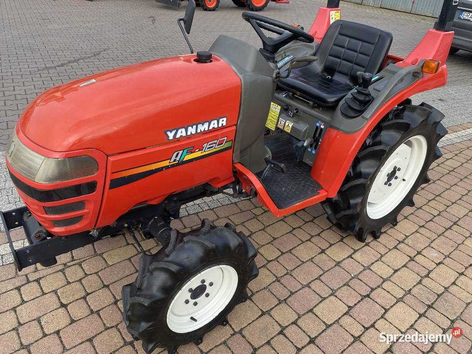 Mini traktor ciągnik YANMAR AF160 16 rewers 4x4 łódzkie Kobiele Wielkie