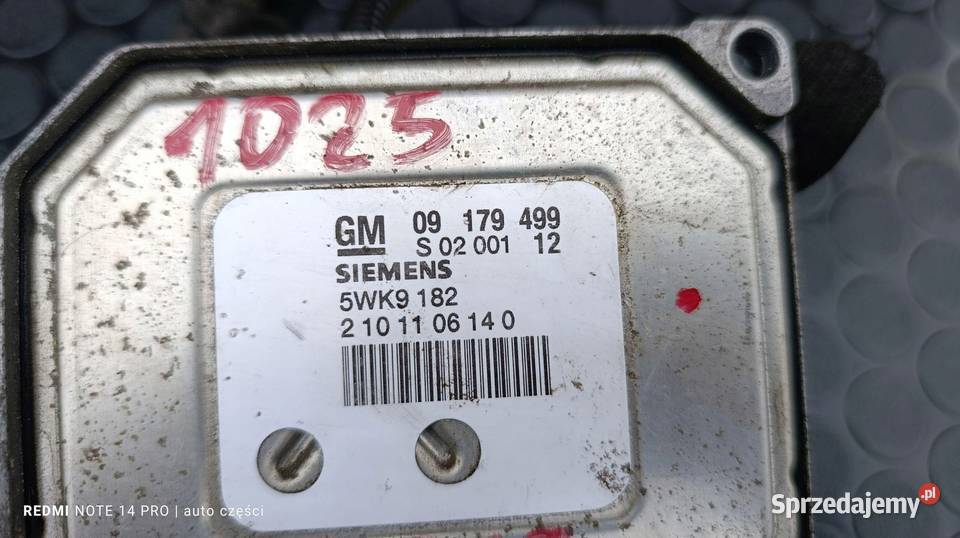 STEROWNIK SILNIKA KOMPUTER OPEL VECTRA C 18 Rudziniec